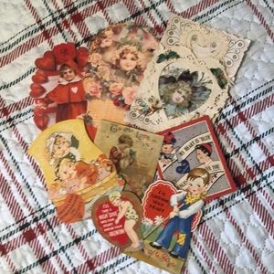 Vintage Valentines Lot of 8